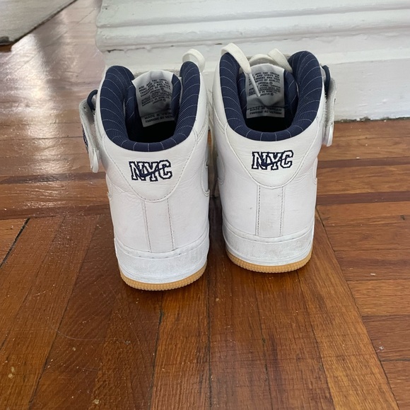2022 Air Force 1 Mid Jewel QS 'NYC - Yankees - Picture 4 of 8